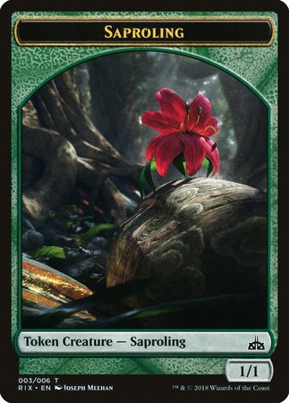 Saproling Token (003) [Rivals of Ixalan Tokens] | Cracking-Singles