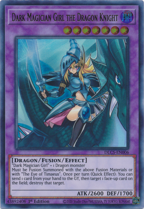 Dark Magician Girl the Dragon Knight [DLCS-EN006] Ultra Rare | Cracking-Singles