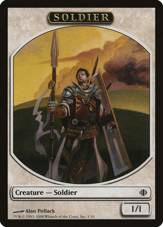 Soldier Token [Shards of Alara Tokens] | Cracking-Singles