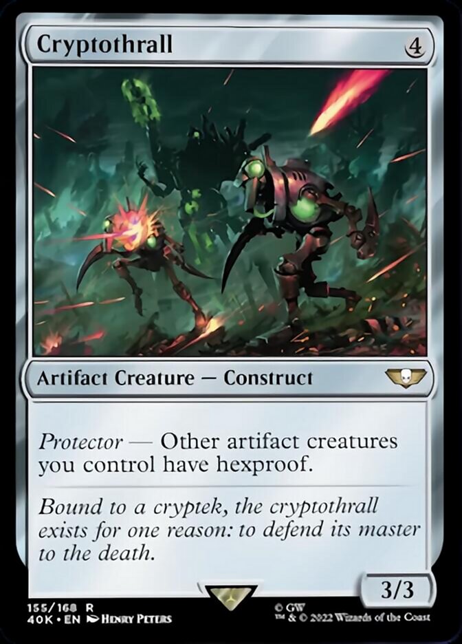 Cryptothrall (Surge Foil) [Universes Beyond: Warhammer 40,000] | Cracking-Singles