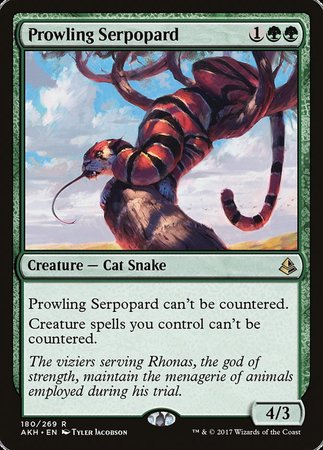 Prowling Serpopard [Amonkhet] | Cracking-Singles