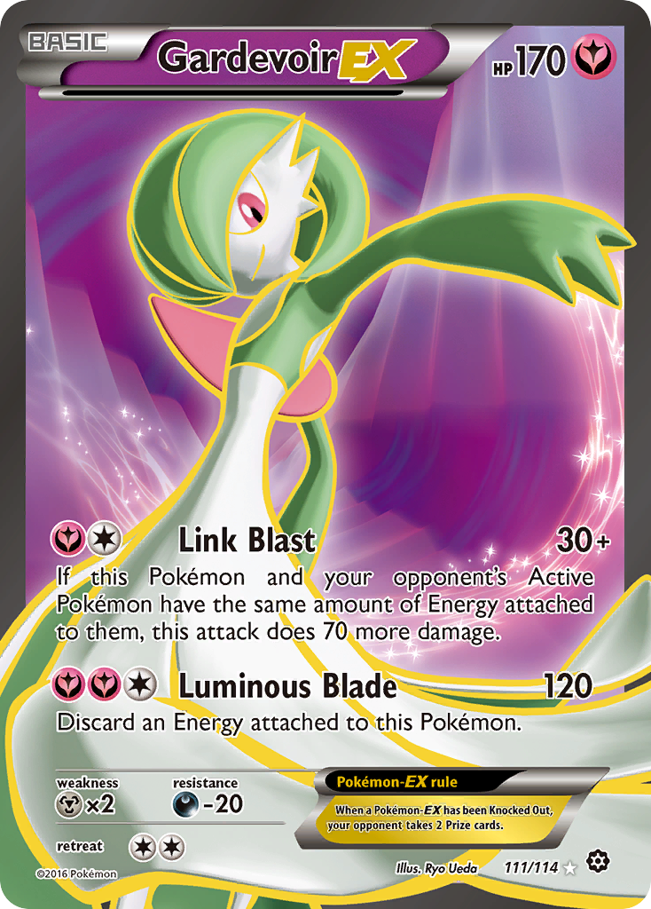 Gardevoir EX (111/114) [XY: Steam Siege] | Cracking-Singles