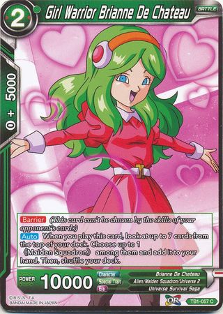 Girl Warrior Brianne De Chateau [TB1-057] | Cracking-Singles