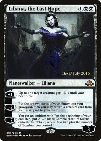 Liliana, the Last Hope [Eldritch Moon Promos] | Cracking-Singles