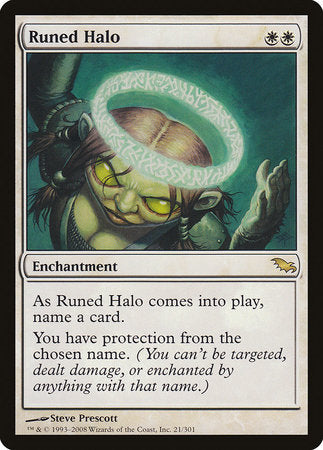 Runed Halo [Shadowmoor] | Cracking-Singles