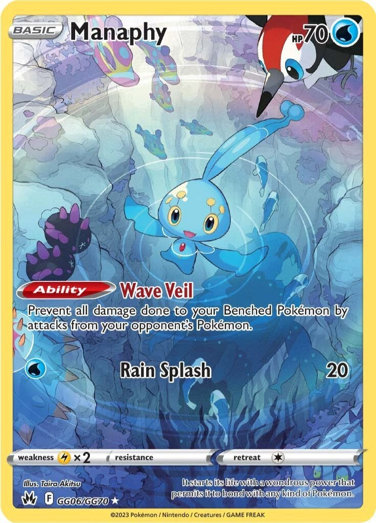 Manaphy (GG06/GG70) [Sword & Shield: Crown Zenith] | Cracking-Singles