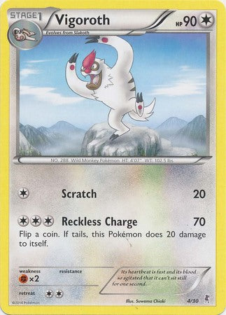 Vigoroth (4/30) [XY: Trainer Kit 1 - Bisharp] | Cracking-Singles