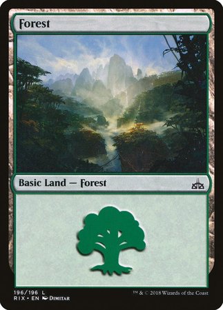 Forest [Rivals of Ixalan] | Cracking-Singles