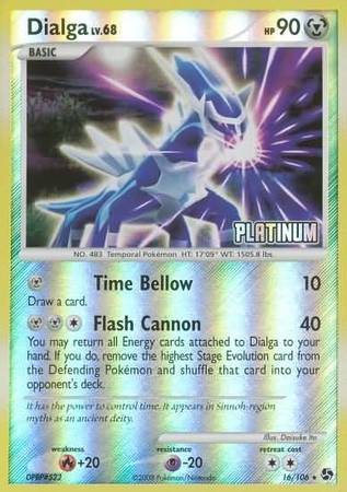 Dialga (16/106) [Burger King Promos: 2009 Collection] | Cracking-Singles