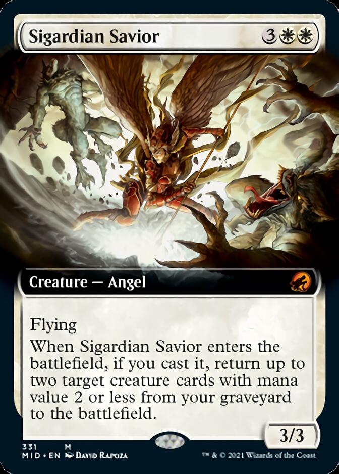 Sigardian Savior (Extended) [Innistrad: Midnight Hunt] | Cracking-Singles