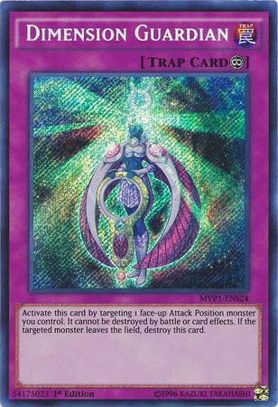 Dimension Guardian [MVP1-ENS24] Secret Rare | Cracking-Singles