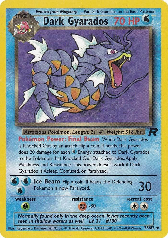 Dark Gyarados (25/82) [Team Rocket Unlimited] | Cracking-Singles