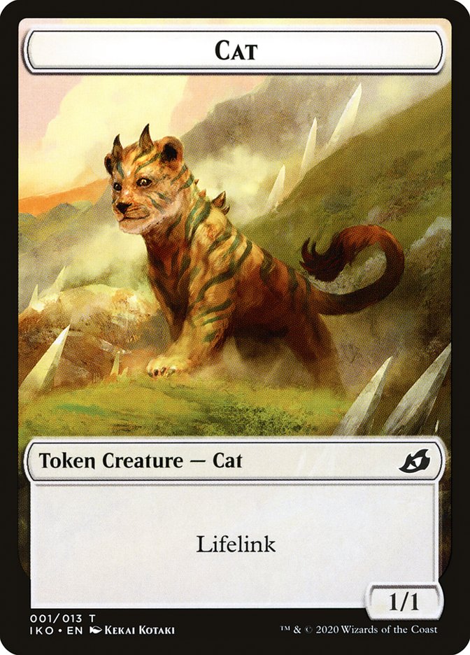 Cat Token [Ikoria: Lair of Behemoths] | Cracking-Singles