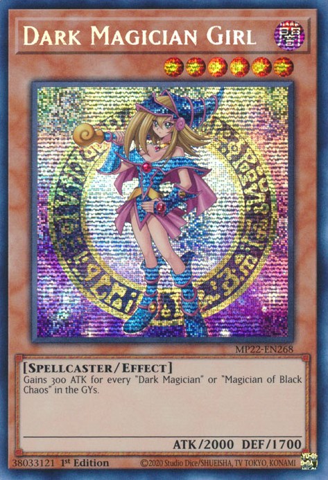 Dark Magician Girl [MP22-EN268] Prismatic Secret Rare | Cracking-Singles