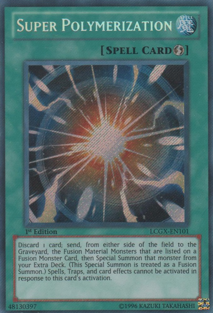 Super Polymerization [LCGX-EN101] Secret Rare | Cracking-Singles