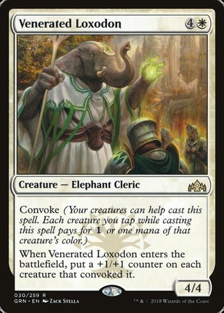 Venerated Loxodon [Guilds of Ravnica] | Cracking-Singles