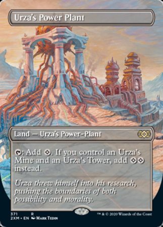 Urza's Power Plant (Borderless) [Double Masters] | Cracking-Singles