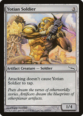 Yotian Soldier [Mirrodin] | Cracking-Singles