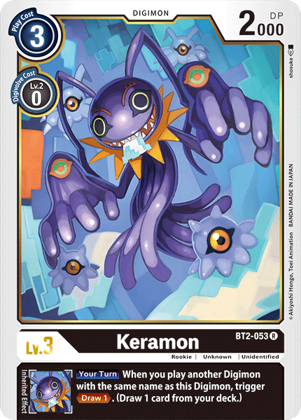 Keramon [BT2-053] [Release Special Booster Ver.1.0] | Cracking-Singles