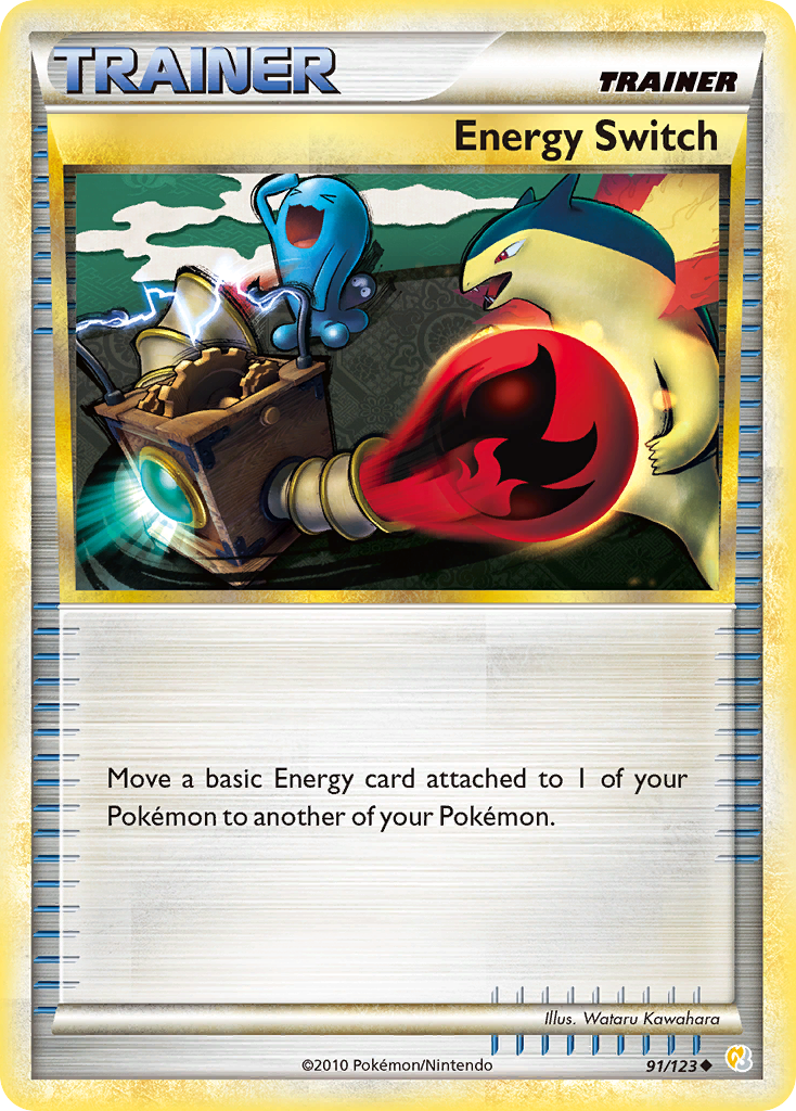 Energy Switch (91/123) [HeartGold & SoulSilver: Base Set] | Cracking-Singles