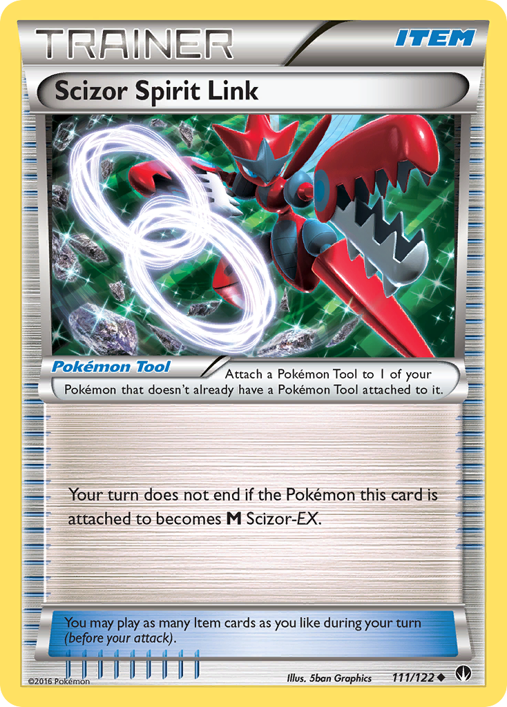 Scizor Spirit Link (111/122) [XY: BREAKpoint] | Cracking-Singles