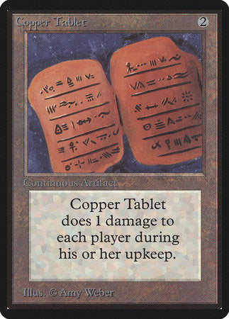 Copper Tablet [Limited Edition Beta] | Cracking-Singles