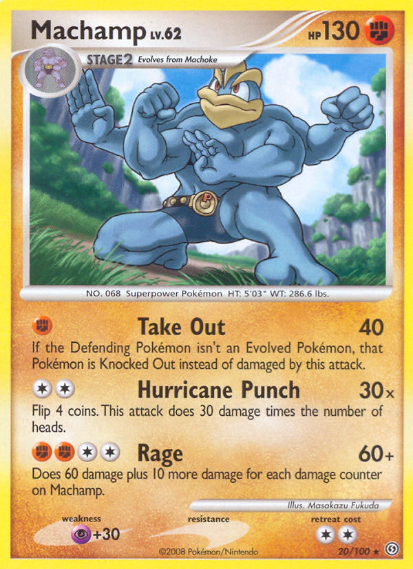 Machamp (20/100) [Diamond & Pearl: Stormfront] | Cracking-Singles