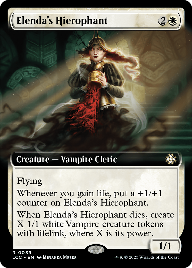 Elenda's Hierophant (Extended Art) [The Lost Caverns of Ixalan Commander] | Cracking-Singles