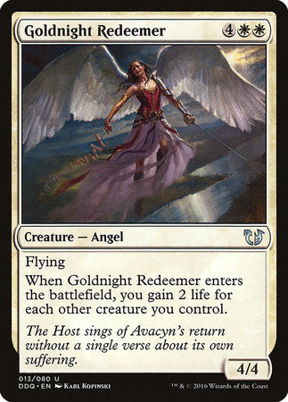 Goldnight Redeemer [Duel Decks: Blessed vs. Cursed] | Cracking-Singles