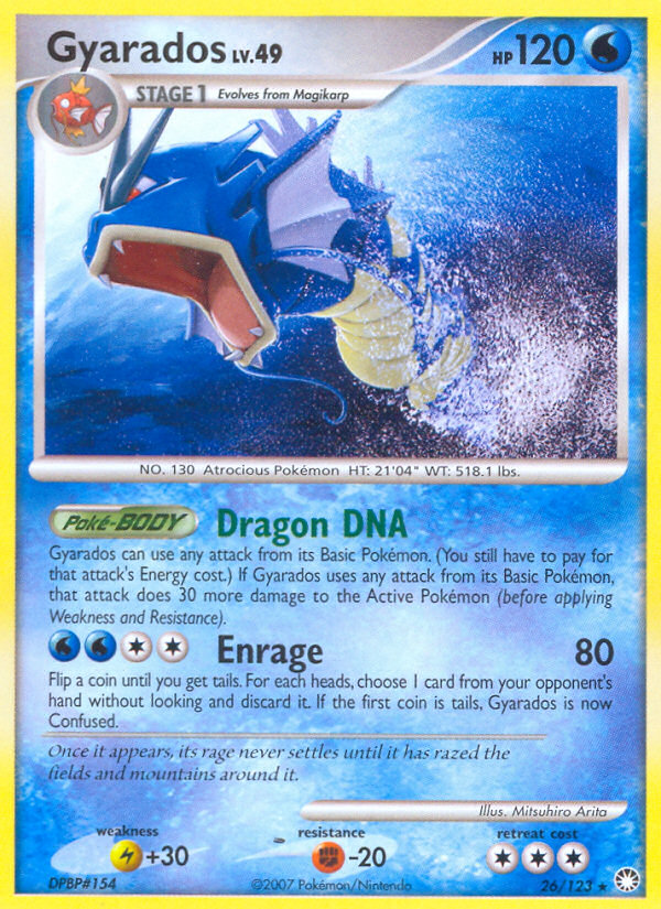 Gyarados (26/123) [Diamond & Pearl: Mysterious Treasures] | Cracking-Singles