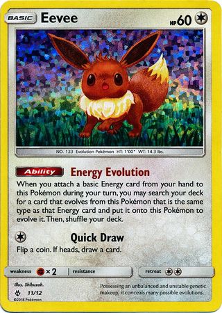 Eevee (11/12) [McDonald's Promos: 2018 Collection] | Cracking-Singles