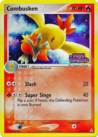 Combusken (39/110) (Stamped) [EX: Holon Phantoms] | Cracking-Singles