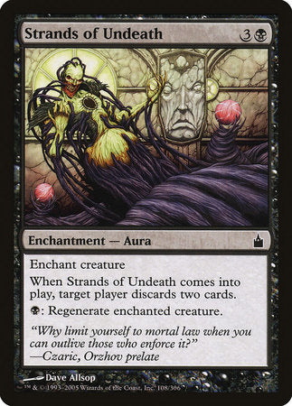 Strands of Undeath [Ravnica: City of Guilds] | Cracking-Singles