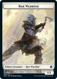 Kor Warrior [Zendikar Rising Tokens] | Cracking-Singles