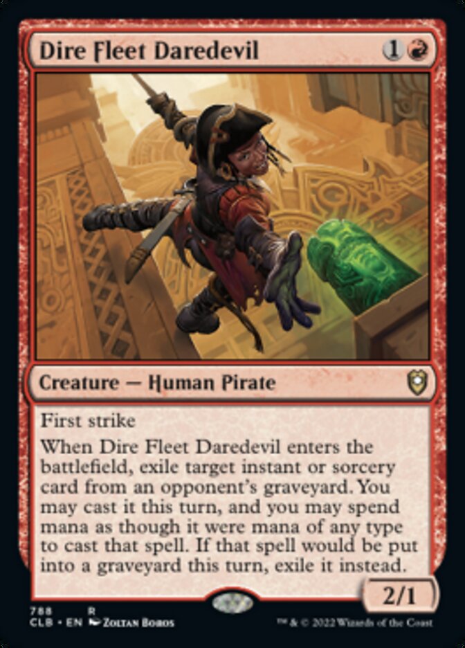 Dire Fleet Daredevil [Commander Legends: Battle for Baldur's Gate] | Cracking-Singles