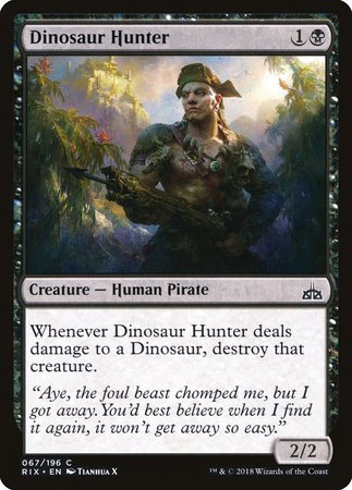 Dinosaur Hunter [Rivals of Ixalan] | Cracking-Singles