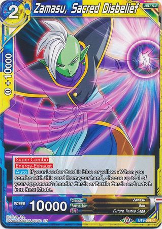 Zamasu, Sacred Disbelief [BT9-091] | Cracking-Singles