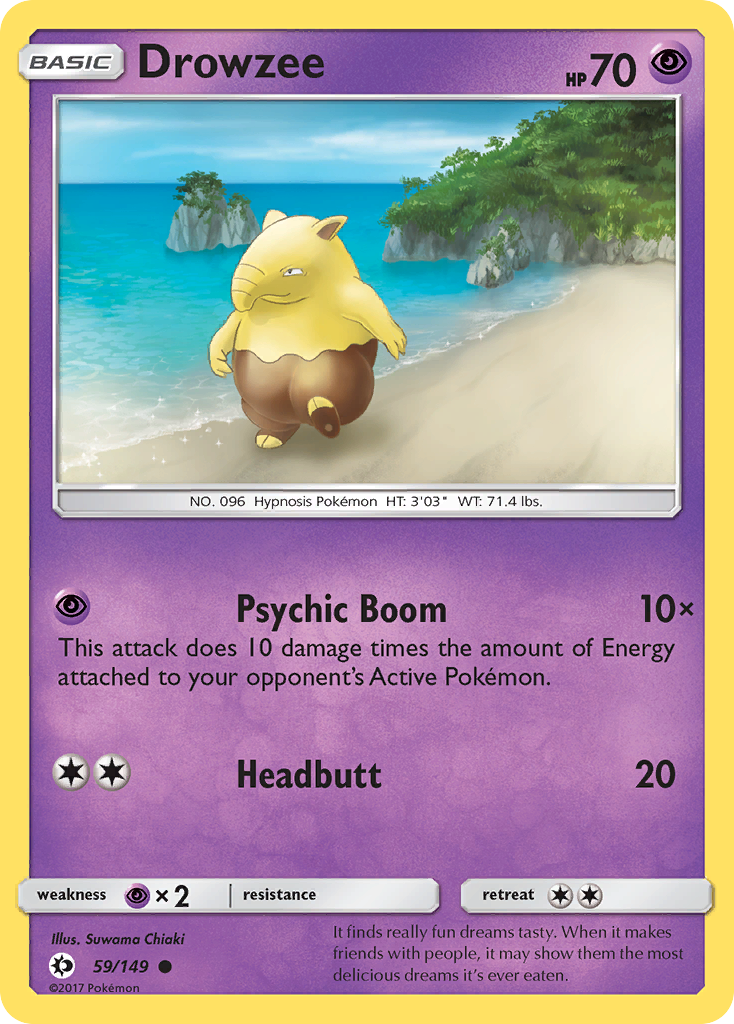 Drowzee (59/149) [Sun & Moon: Base Set] | Cracking-Singles