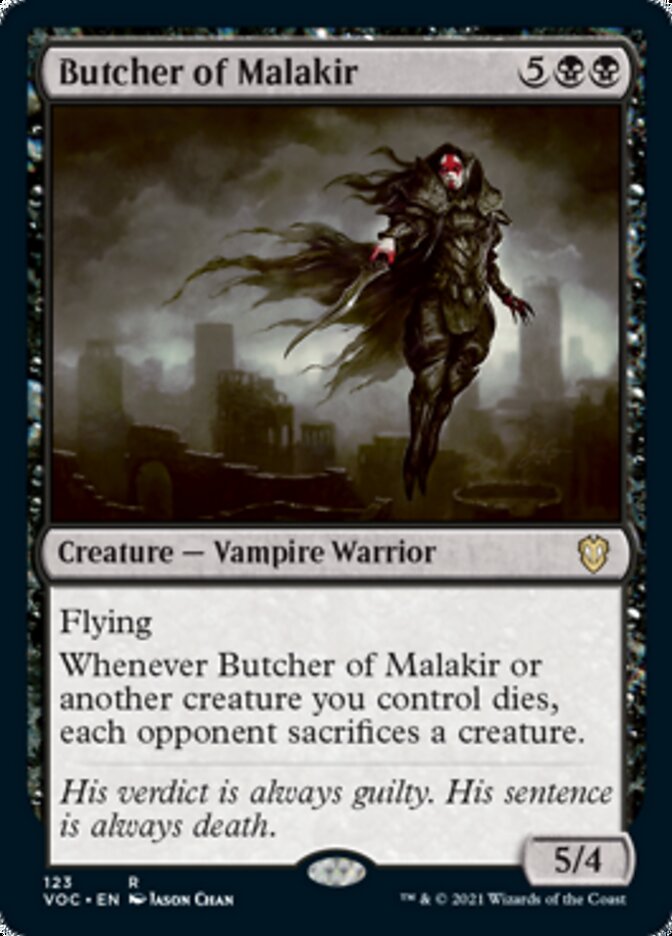 Butcher of Malakir [Innistrad: Crimson Vow Commander] | Cracking-Singles