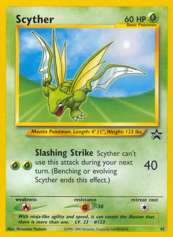 Scyther (45) [Wizards of the Coast: Black Star Promos] | Cracking-Singles