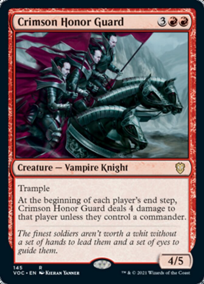 Crimson Honor Guard [Innistrad: Crimson Vow Commander] | Cracking-Singles