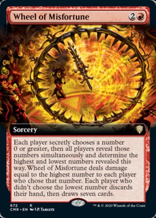 Wheel of Misfortune (Extended Art) [Commander Legends] | Cracking-Singles