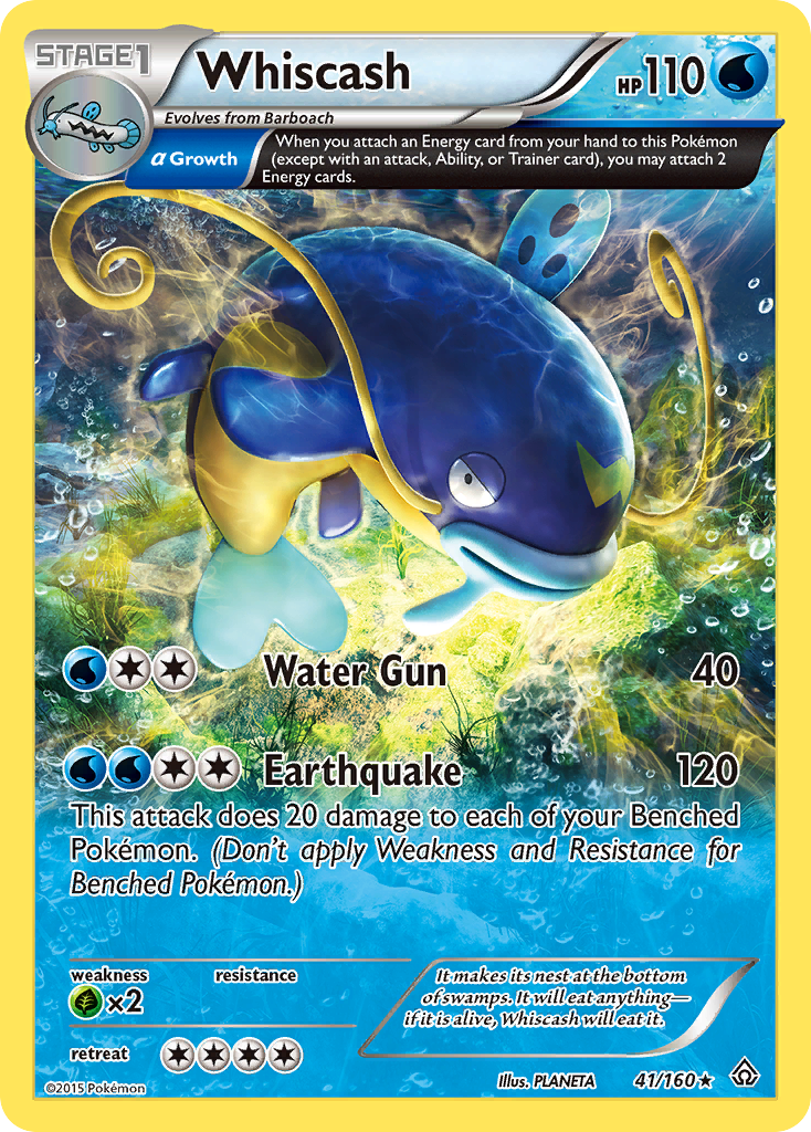 Whiscash (41/160) [XY: Primal Clash] | Cracking-Singles