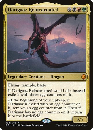 Darigaaz Reincarnated [Dominaria] | Cracking-Singles