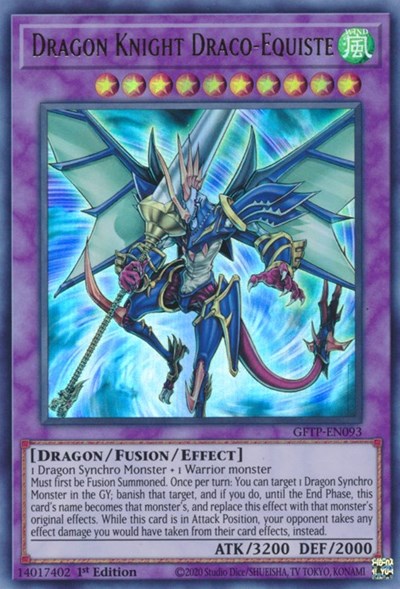 Dragon Knight Draco-Equiste [GFTP-EN093] Ultra Rare | Cracking-Singles