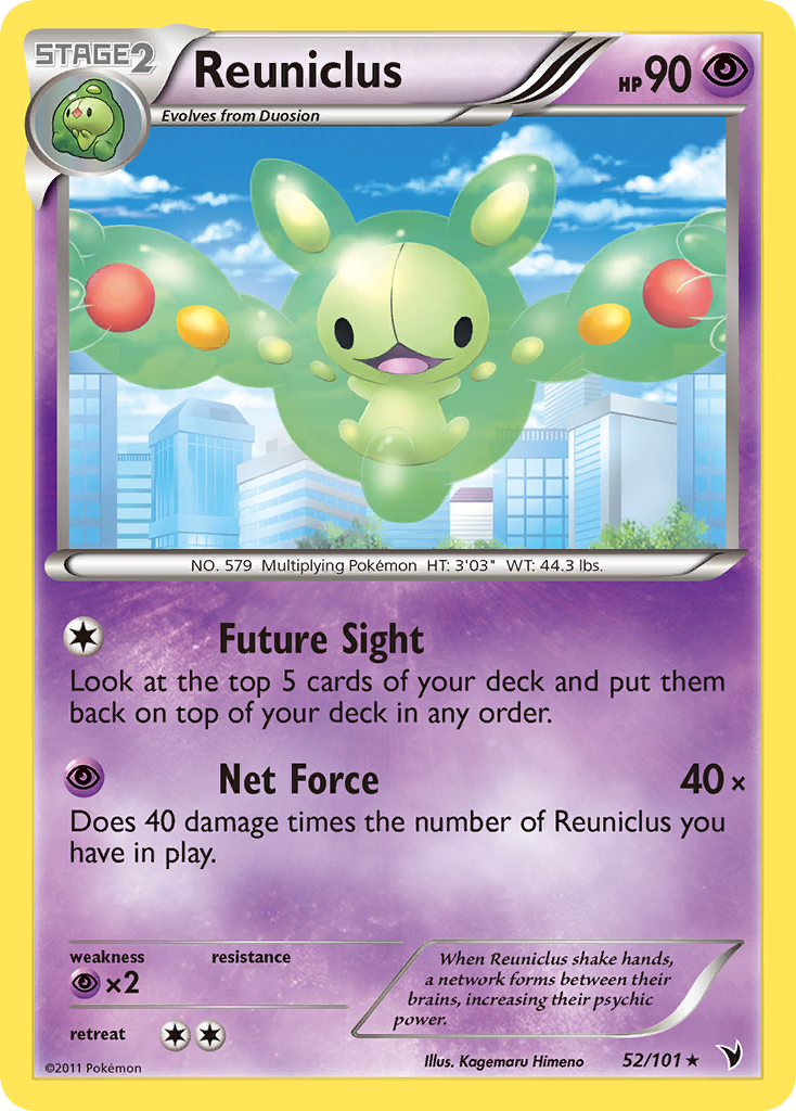 Reuniclus (52/101) [Black & White: Noble Victories] | Cracking-Singles