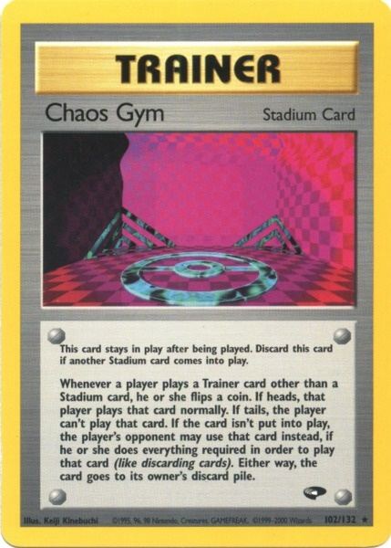 Chaos Gym (102/132) [Gym Challenge Unlimited] | Cracking-Singles