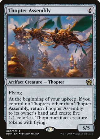 Thopter Assembly [Duel Decks: Elves vs. Inventors] | Cracking-Singles