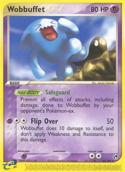 Wobbuffet (26/100) [EX: Sandstorm] | Cracking-Singles