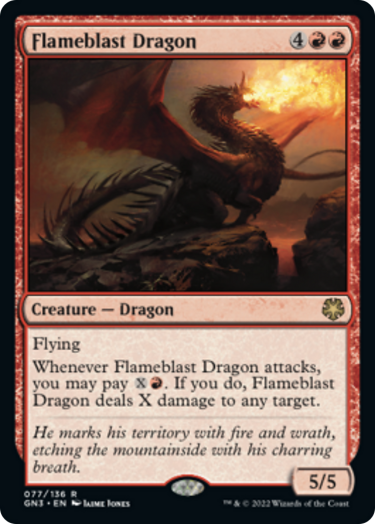 Flameblast Dragon [Game Night: Free-for-All] | Cracking-Singles